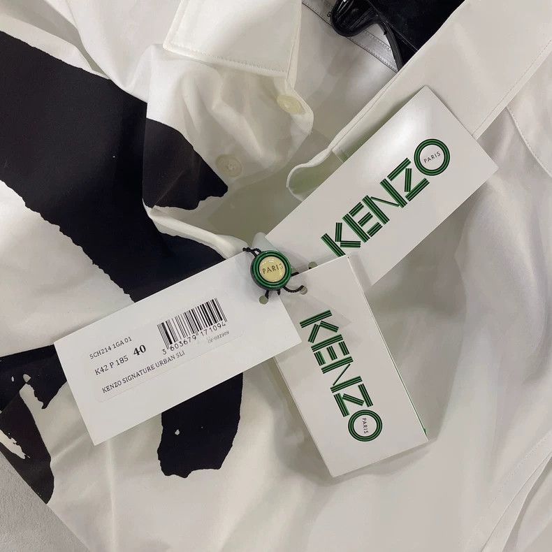 Kenzo Kenzo White shirt Size XS / US 0-2 / IT 36-38 - 4 Thumbnail