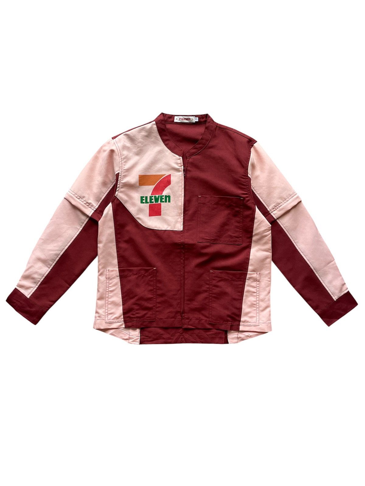 Japanese Brand Rare 7 Eleven Worker Shirt Zipper Size US S / EU 44-46 / 1 - 1 Thumbnail