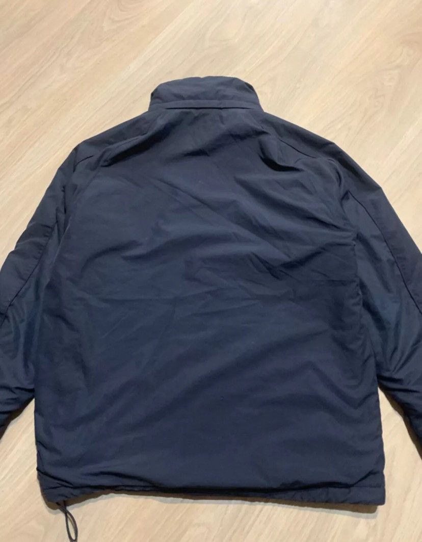 Nike × Vintage Vintage Nike Puffer Jacket Mini Swoosh Logo Y2K S M Blue Size US S / EU 44-46 / 1 - 10 Thumbnail