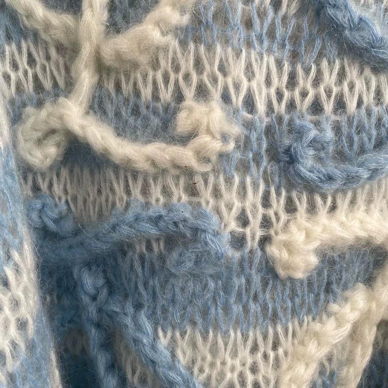 Loewe Loewe Blue mohair sweater Size M / US 6-8 / IT 42-44 - 3 Thumbnail