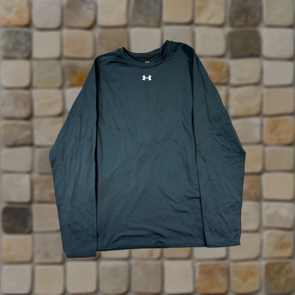 Under Armour Under Armour Shirt Mens Xxl Black Running Pullover Size US XXL / EU 58 / 5 - 1 Thumbnail