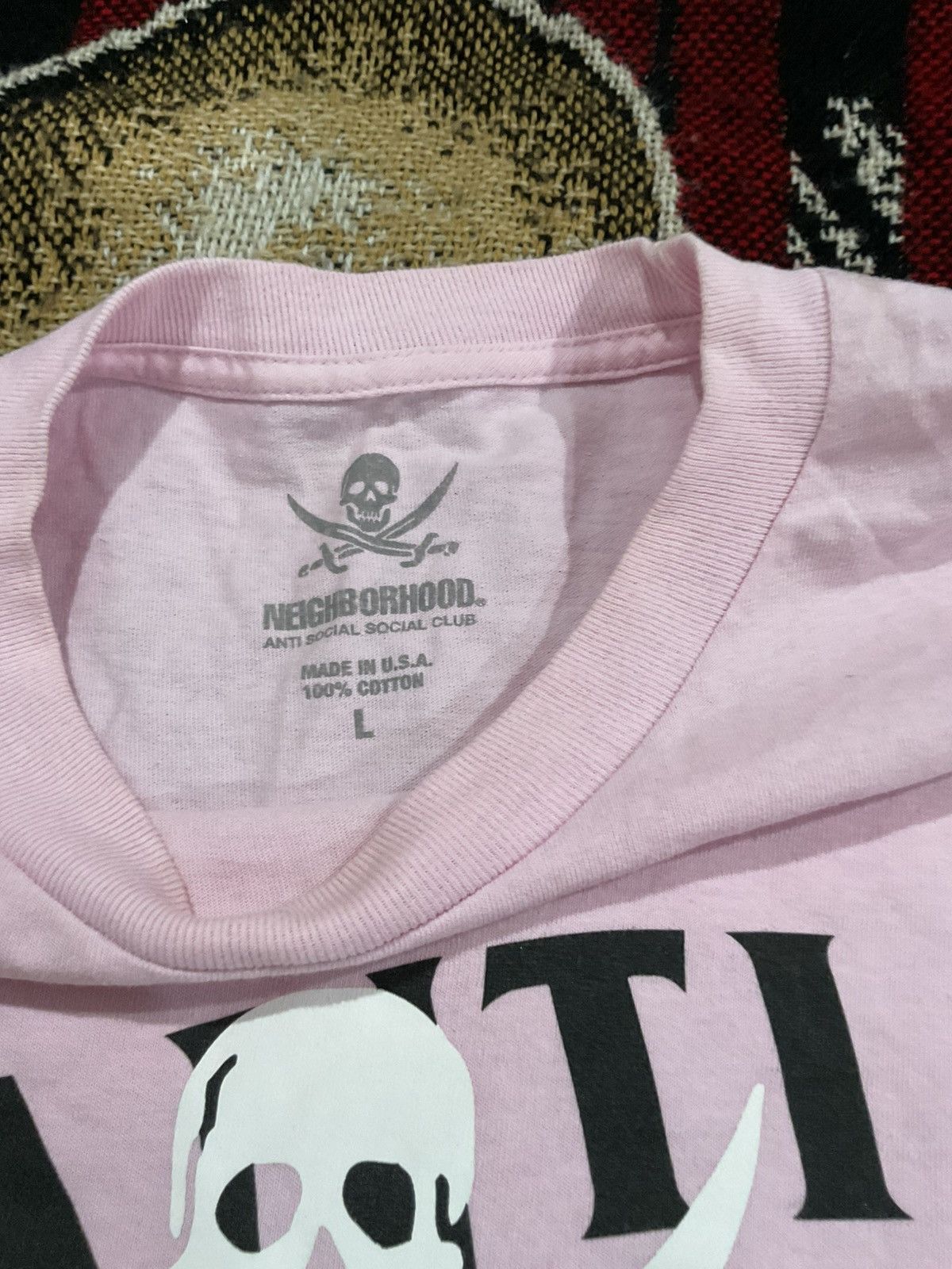 Anti Social Social Club Anti social social club x neighborhood shirt large Size US L / EU 52-54 / 3 - 3 Thumbnail