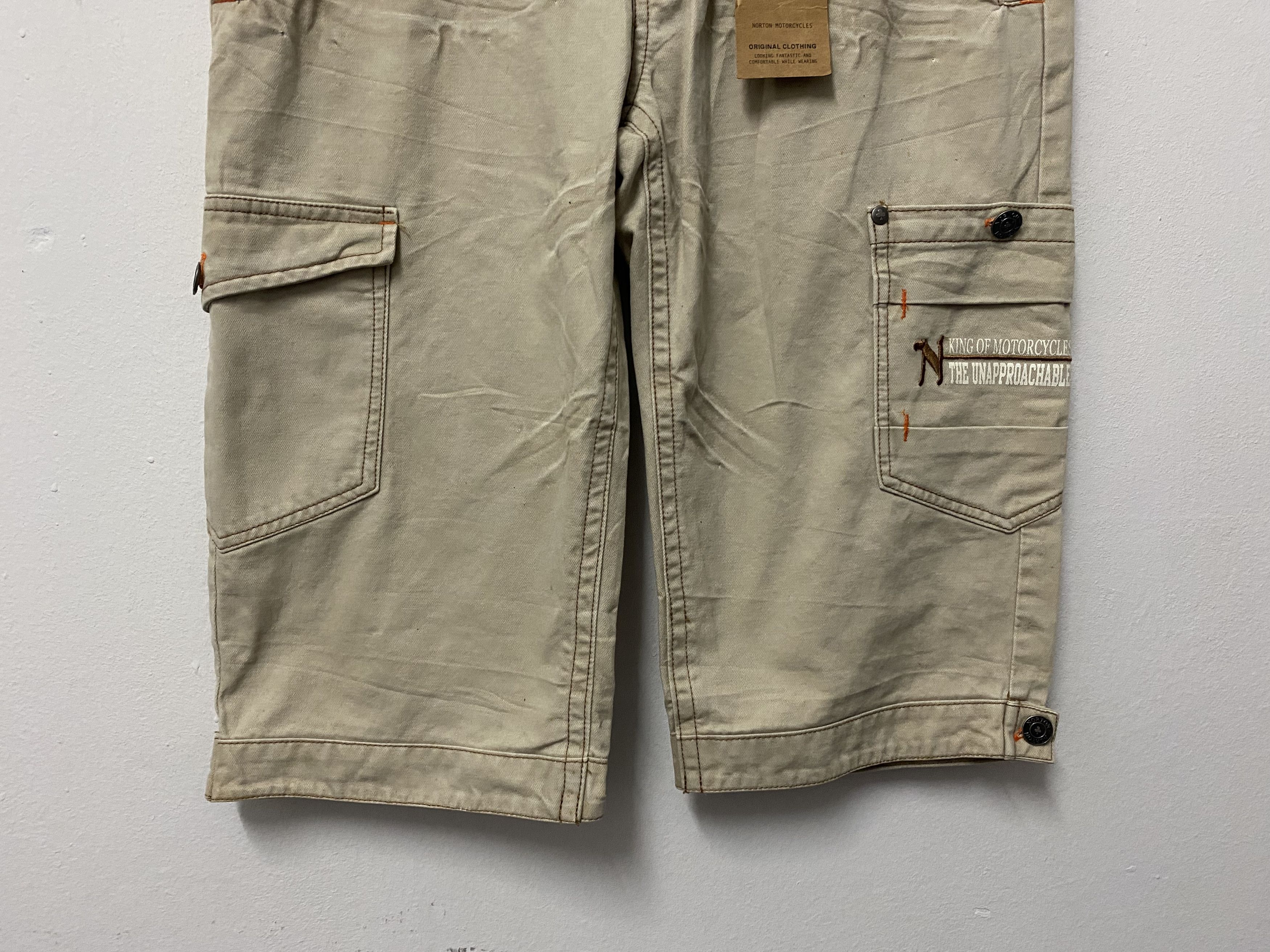 Norton Norton King Of Motorcycles New Old Stock Short Pants Size US 33 - 4 Thumbnail