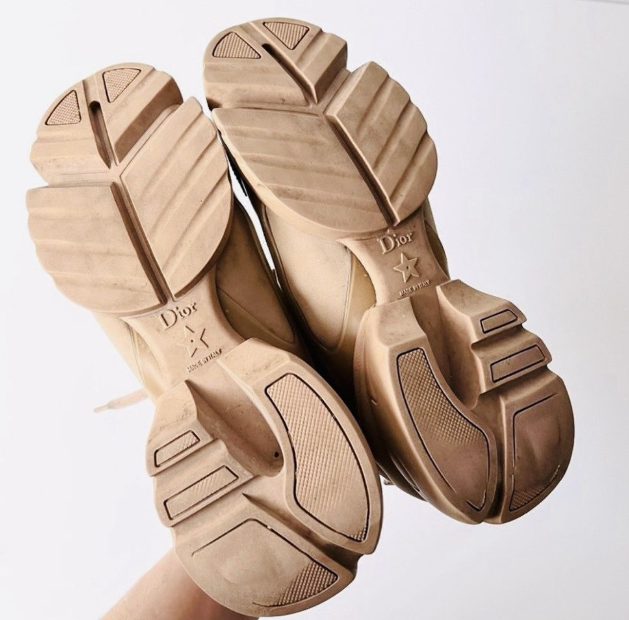 Dior Dior D-Connect Sneaker Nude Technical Fabric Size US 7 / IT 37 - 9 Thumbnail