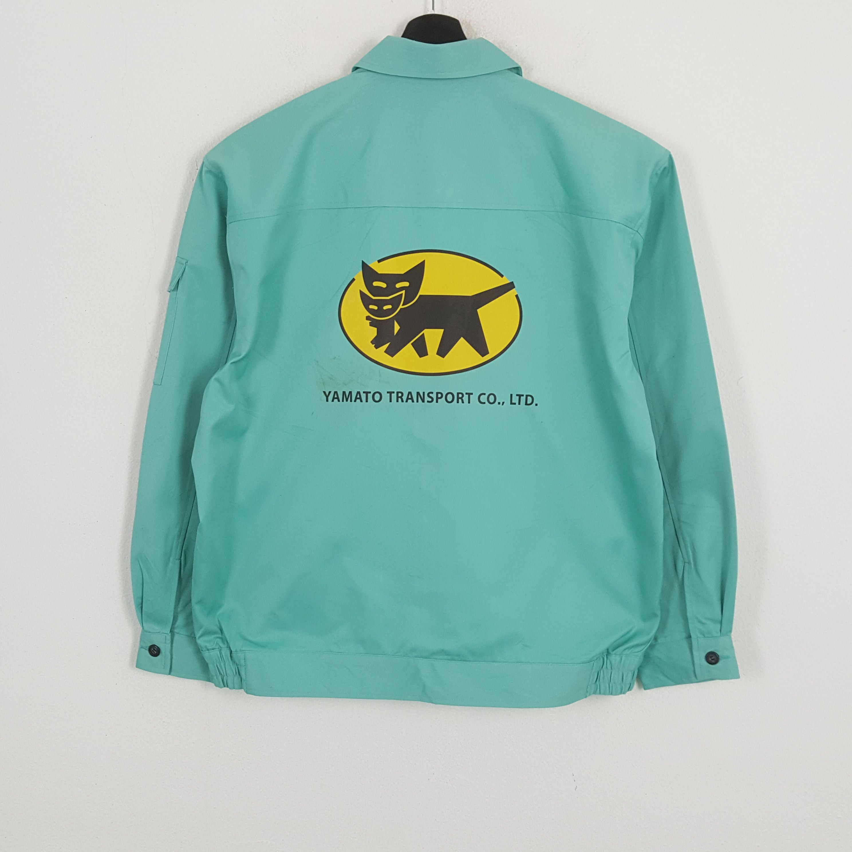 Vintage YAMATO TRANSPORT Japanese Brand Workwear Custom Jacket Size US L / EU 52-54 / 3 - 1 Thumbnail