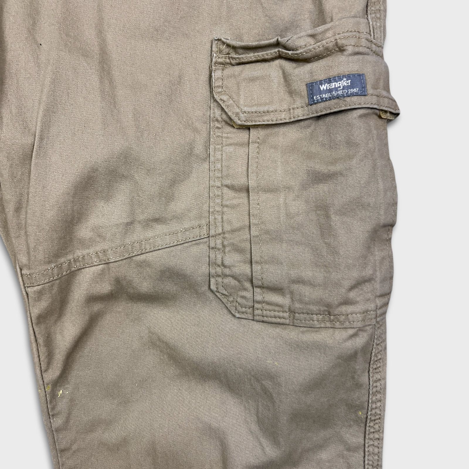 Vintage × Wrangler Wrangler Pants 36x34 Relaxed Casual Pocketed Cargo Trousers Size US 36 / EU 52 - 3 Thumbnail