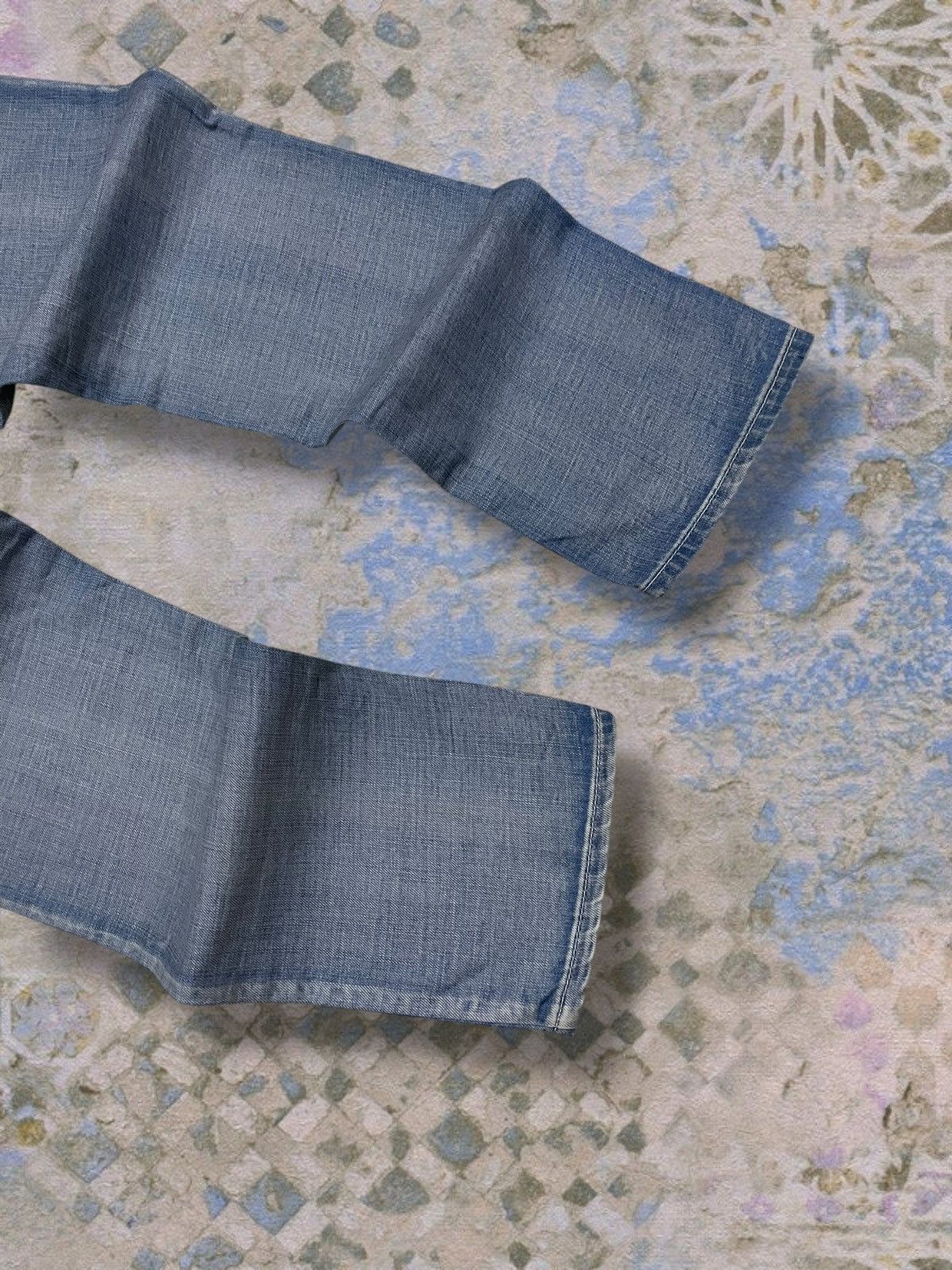 Ne-Net Vintage Authentic Designer Issey Miyake Ne-Net Blue Denim Size US 27 - 12 Thumbnail