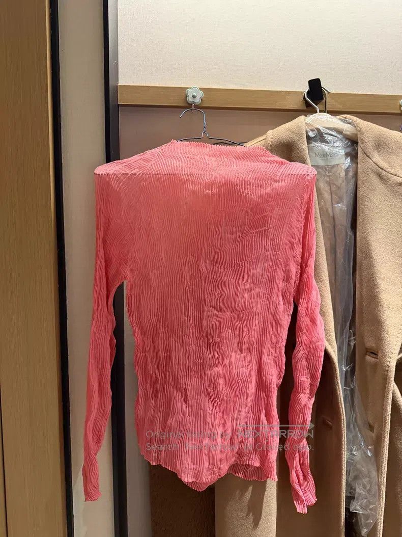 Issey Miyake Issey Miyake Long Sleeve Turtleneck Top Rose Pink Size M / US 6-8 / IT 42-44 - 1 Thumbnail