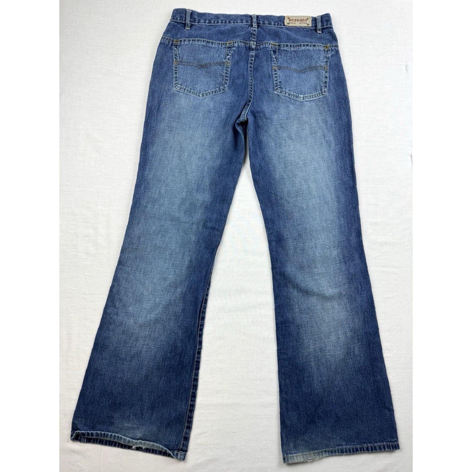 Vintage VINTAGE Buffalo Y2K Jeans Womens 29 Blue Flared Hipster Low Waist 1930i Size 29" - 3 Thumbnail
