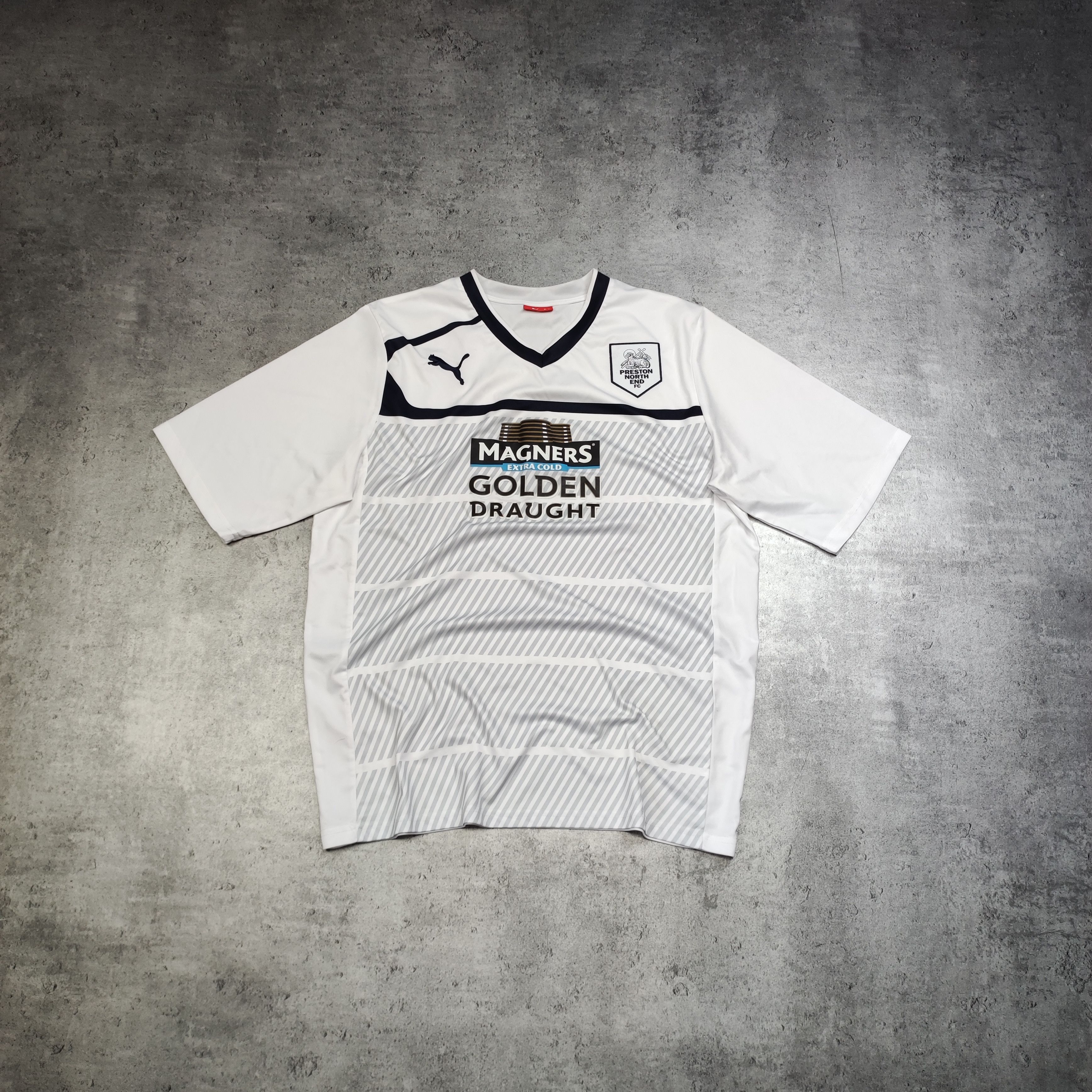 Puma RARE Football Soccer Puma x Preston North End FC Home Jersey Size US XXL / EU 58 / 5 - 1 Thumbnail