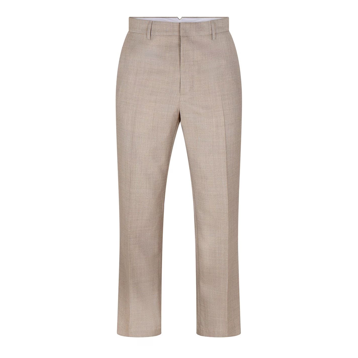 AMI o1g2r1mq0326 Straight Trousers in Beige Size US 34 / EU 50 - 1 Thumbnail