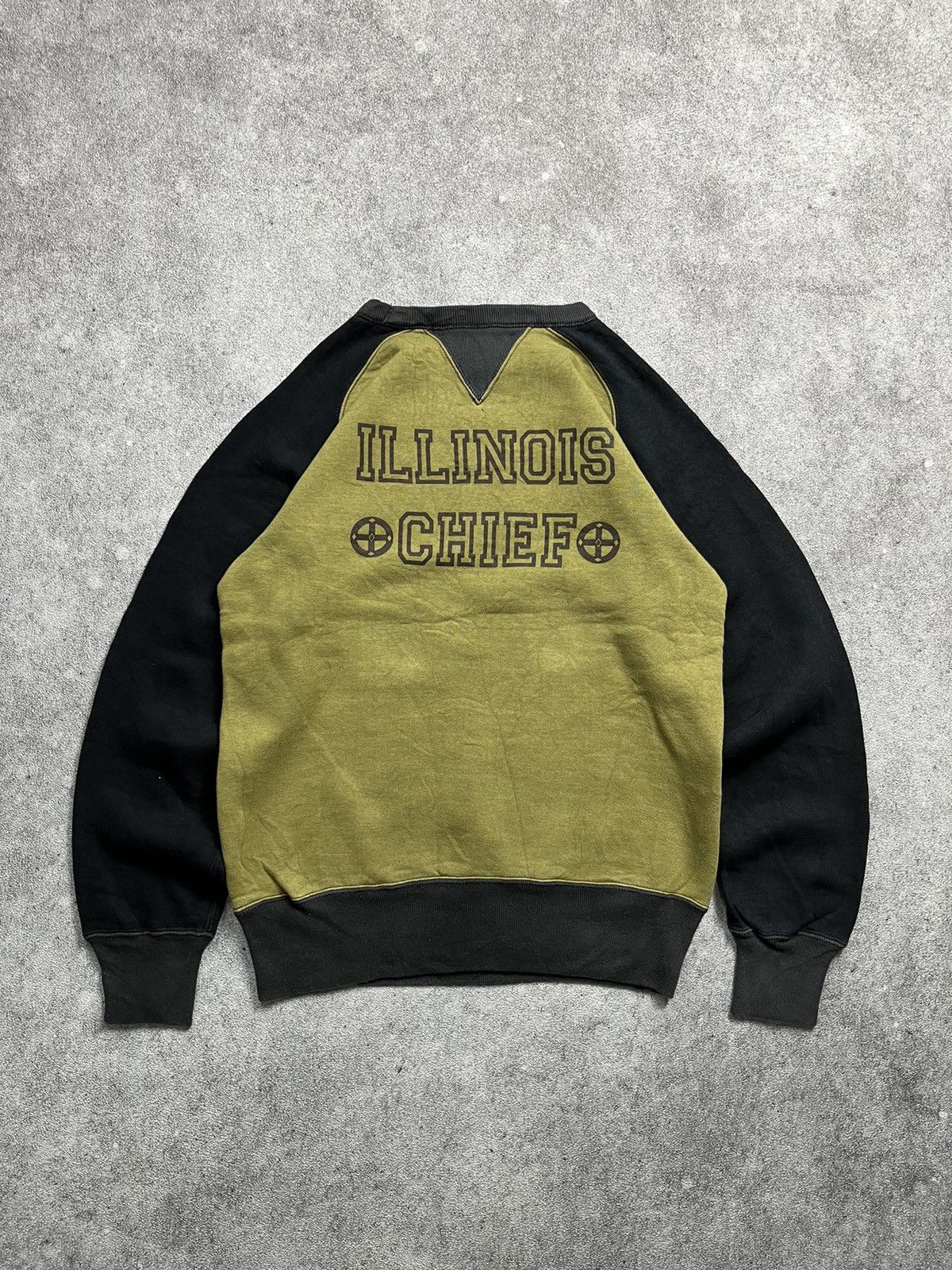 Buzz Rickson's × The Flat Head × Vintage Vintage The Flat Head Illinois Cheif Sweatershirt Size US S / EU 44-46 / 1 - 2 Thumbnail