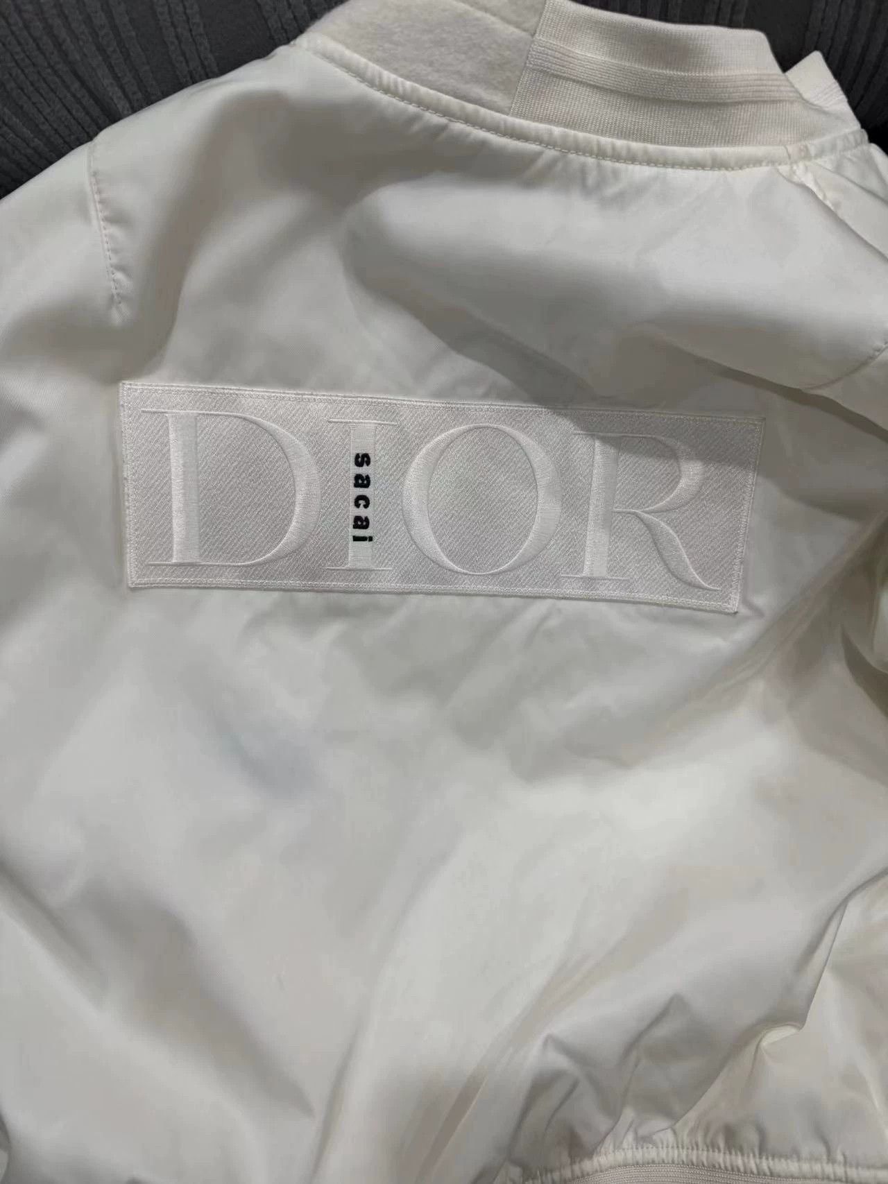Dior Dior Collab Baseball Jacket 99 New Size 50 Size US M / EU 48-50 / 2 - 2 Thumbnail