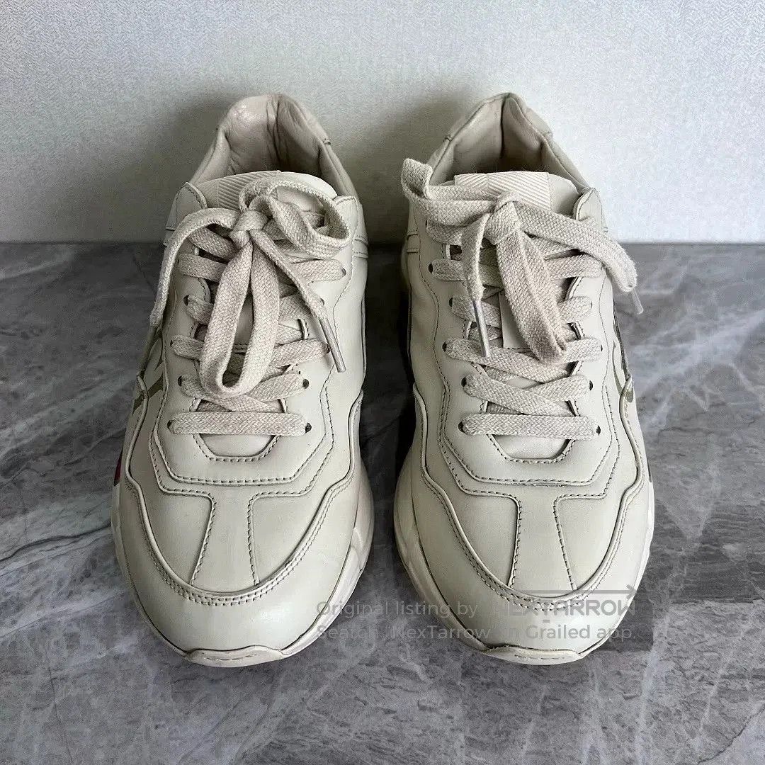 Gucci Gucci Rhyton Logo Sneakers 35.5. Size US 4.5 / IT 34.5 - 2 Thumbnail
