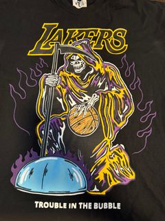 Warren Lotas LeBron James Alt Lakers Shirt, Men's Fashion, Tops