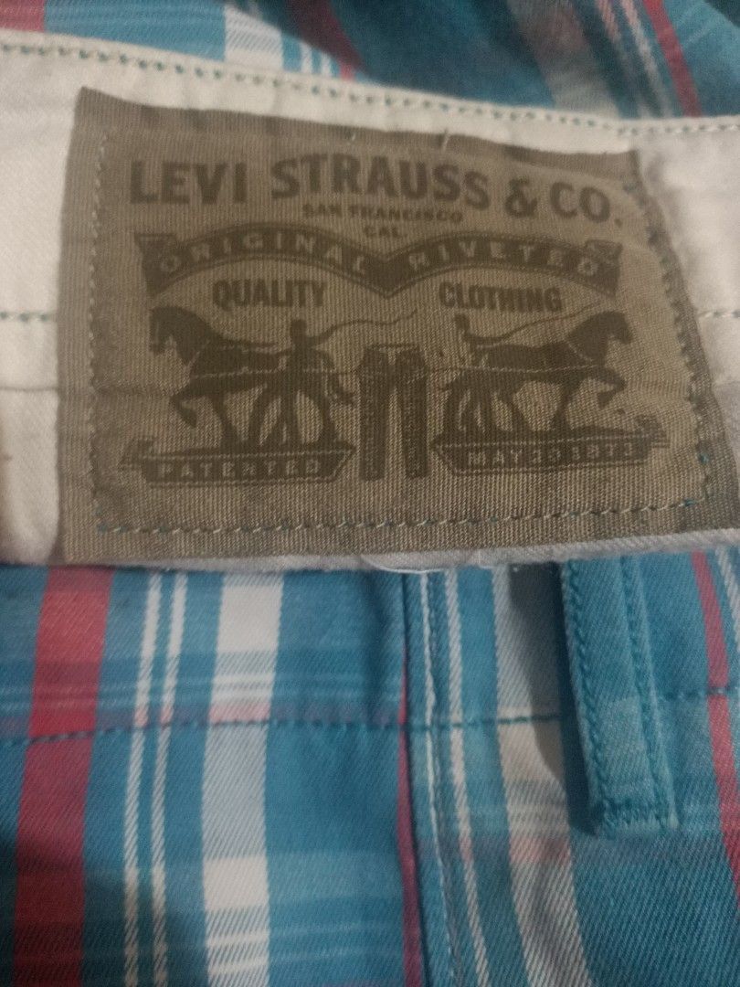 Levi's Levi’s short pants checkers Size US 35 - 6 Thumbnail