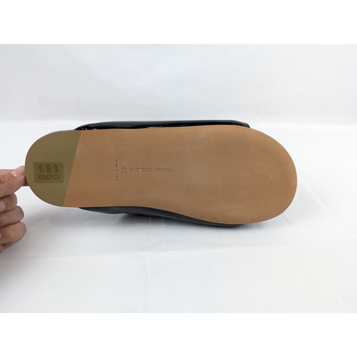 Bottega Veneta o1rshd1 Q:3 / Sandal Leather Latex in Black Size US 11 / EU 44 - 11 Thumbnail