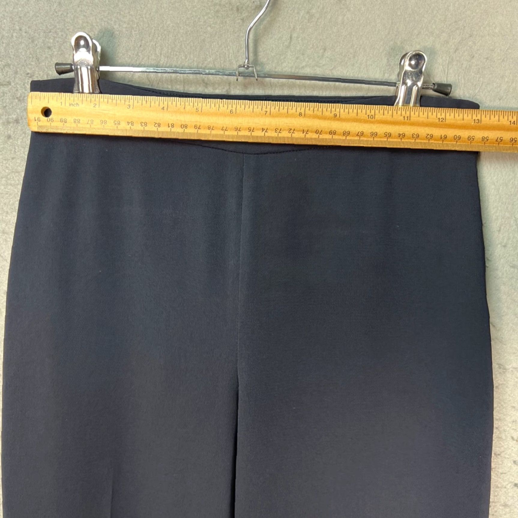 Theory Theory Womens Navy Blue Trousers Dress Pants Straight Leg XS-00 Collection Shoes? Size 24" / US 00 / IT 34 - 5 Thumbnail