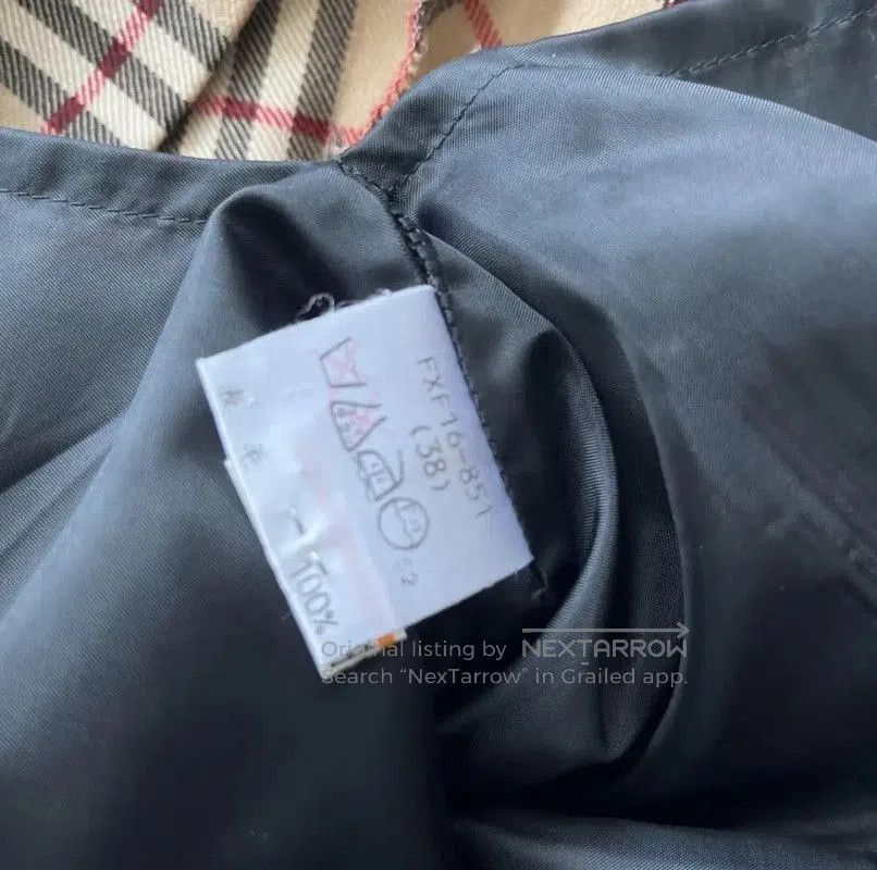 Other Burberry Khaki Wool Midi Skirt for Women. Size 24" / US 00 / IT 34 - 3 Thumbnail