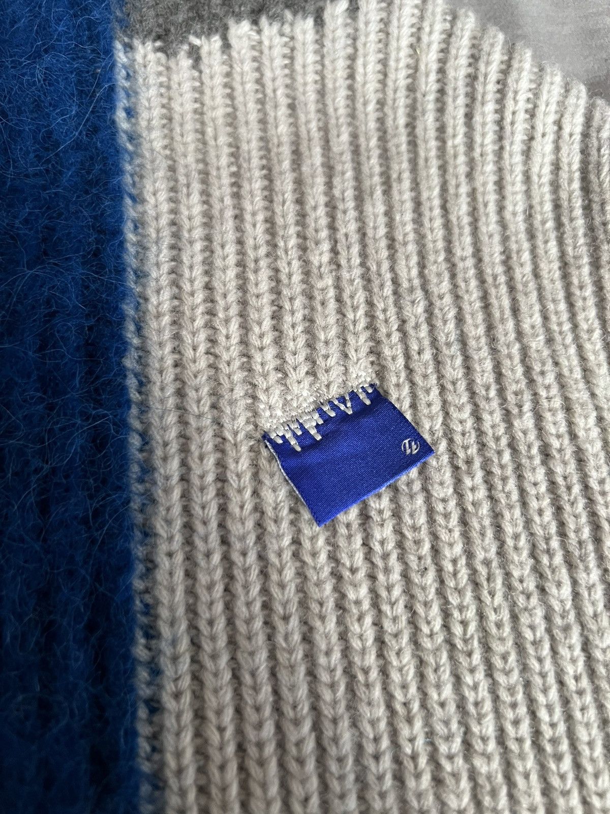 Ader Error × Zara Ader Error Zara Oversized Patchwork Knit Sweater Size US M / EU 48-50 / 2 - 6 Thumbnail