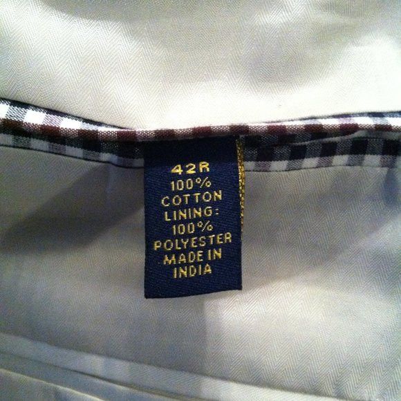 Club Room CLUB ROOM MEN'S NEW 100%COTTON SPORT JACKET BLAZER SIZE: 42R Size 42R - 12 Thumbnail