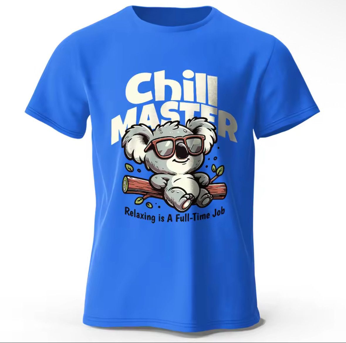 Other Streetwear Fashion Soft Breathable T-Shirt Blue Graphic Tee Size US L / EU 52-54 / 3 - 1 Thumbnail