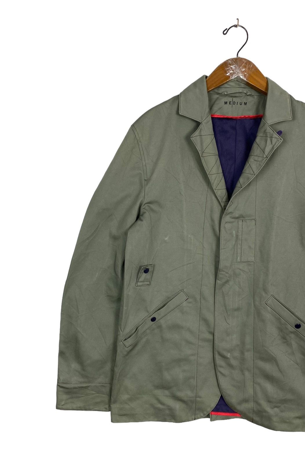 Levi's Rare‼️ Vintage Levi’s Red Tailored Military Jacket Size US M / EU 48-50 / 2 - 2 Thumbnail