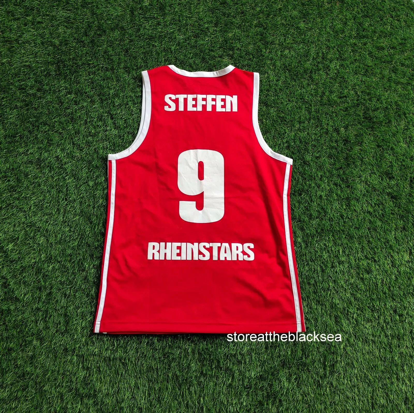 Adidas RHEINSTARS KÖLN #9 STEFFEN BUNDESLIGA BASKETBALL JERSEY Size US M / EU 48-50 / 2 - 7 Thumbnail