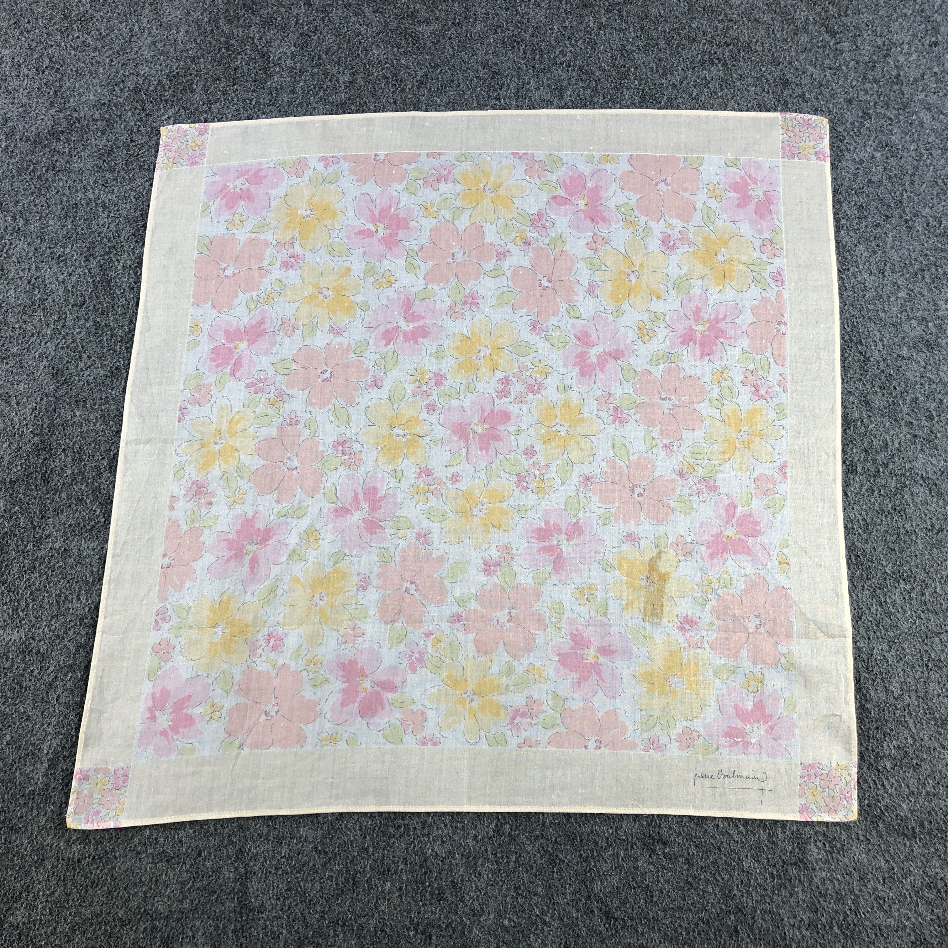 Pierre Balmain Pierre Balmain Handkerchief Neckerchief Bandana H2485 Size ONE SIZE - 2 Thumbnail