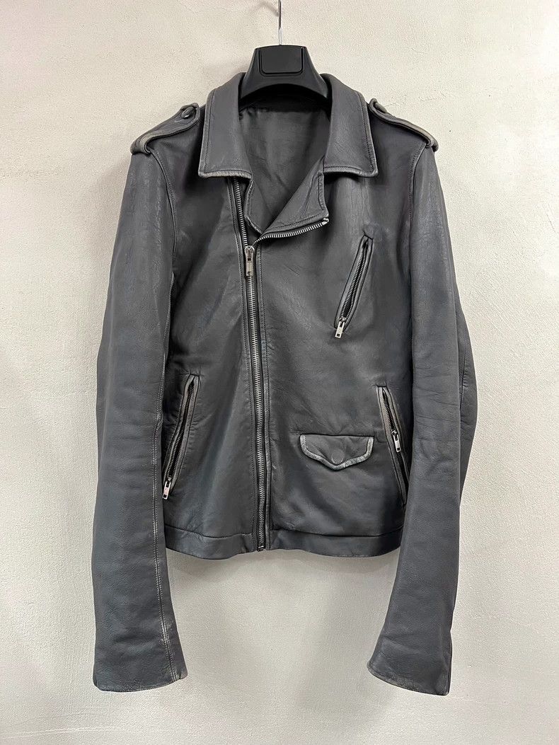 Rick Owens Rick owens Leather motorcycle jacket Size US S / EU 44-46 / 1 - 1 Thumbnail