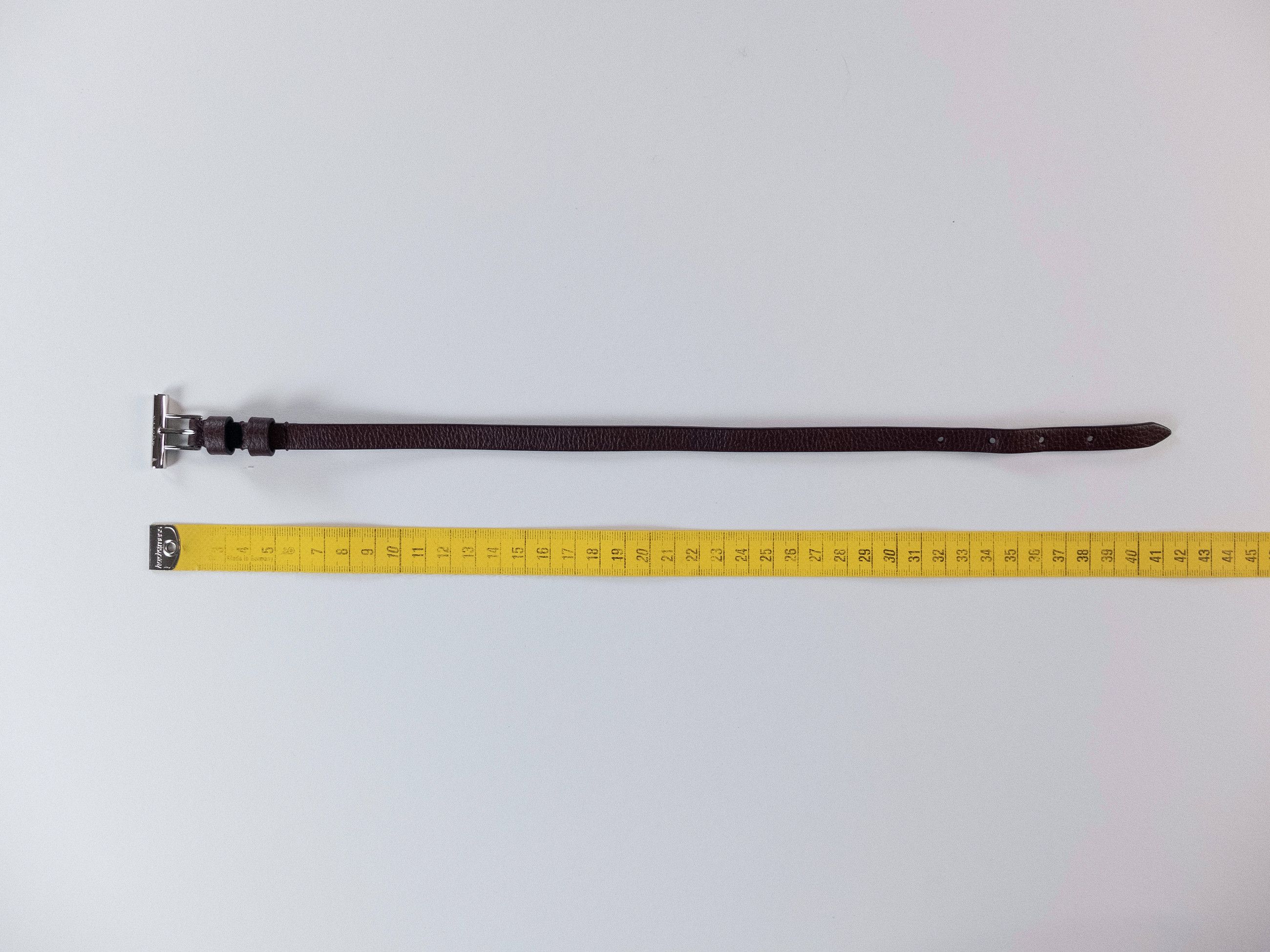 Alexander McQueen ALEXANDER MCQUEEN burgundy T-bar double wrap bracelet Size ONE SIZE - 11 Thumbnail
