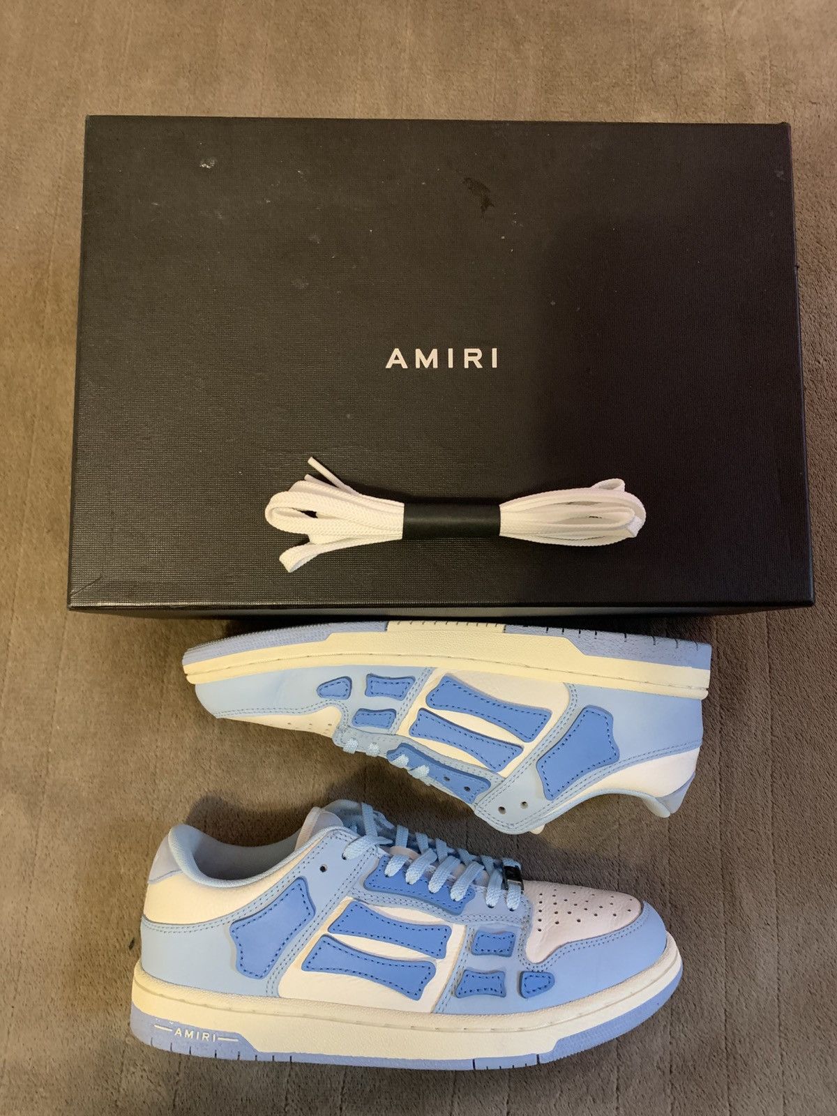 Amiri Amiri Man Sneakers AMFOSR1115 VINTAGEBLUE Size EU 45