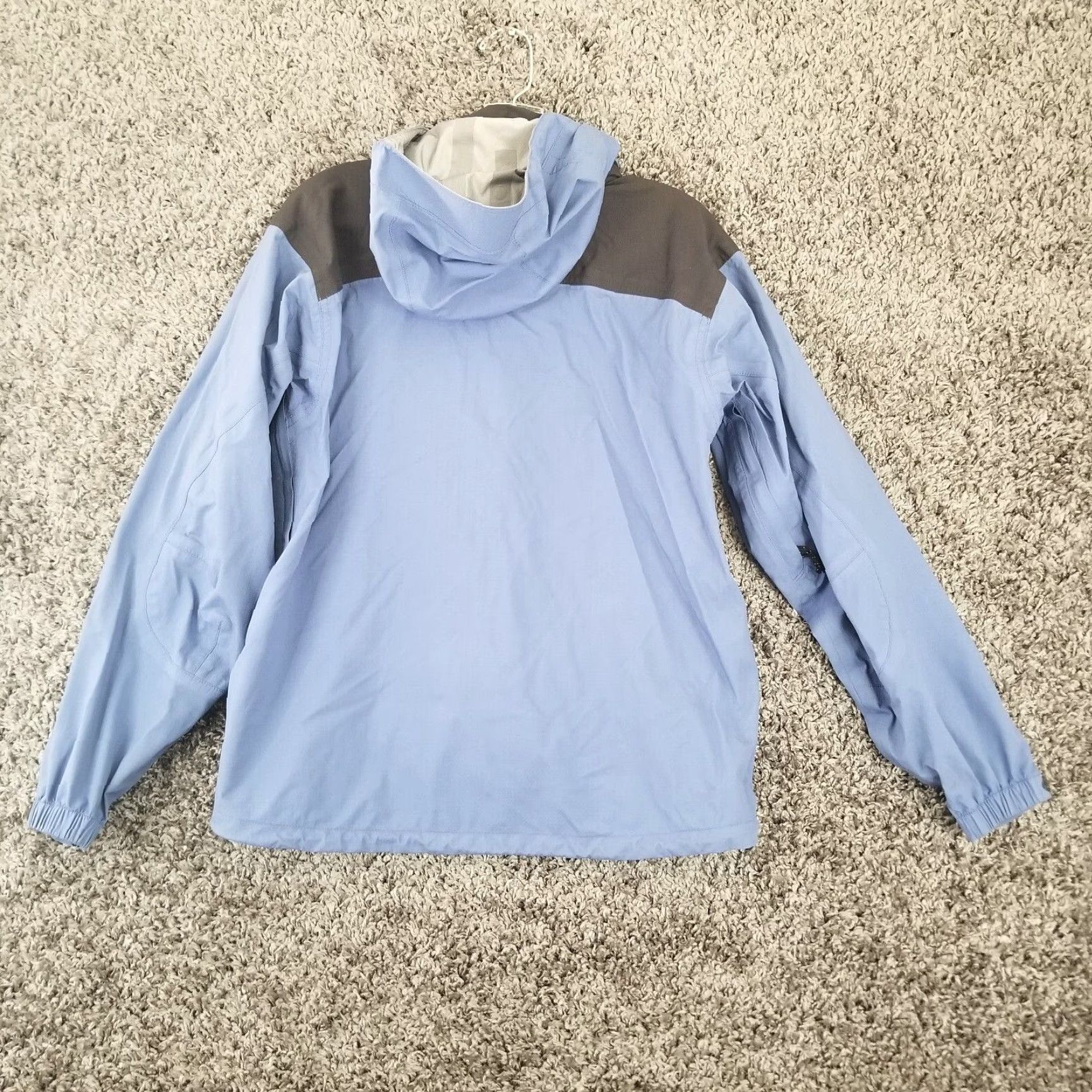 Vintage REI Elements Womens Blue Long Sleeve Full Zip Hooded Windbreaker Jacket Size M Size M / US 6-8 / IT 42-44 - 6 Thumbnail