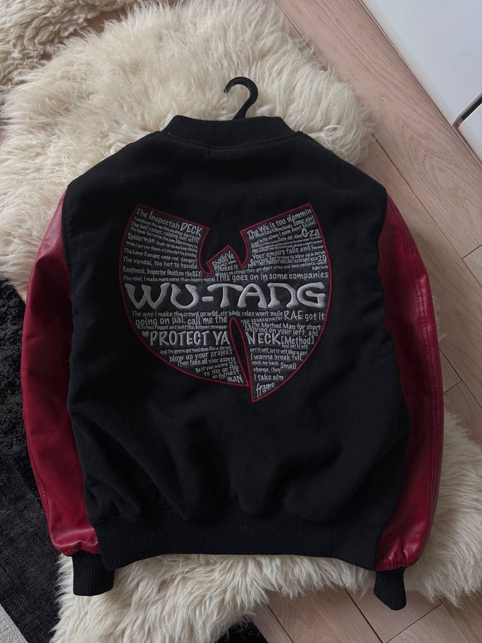 Wu-Tang Clan Wu-Tang Jacket Size M Leather Spell Out WUTANG Size US M / EU 48-50 / 2 - 1 Thumbnail