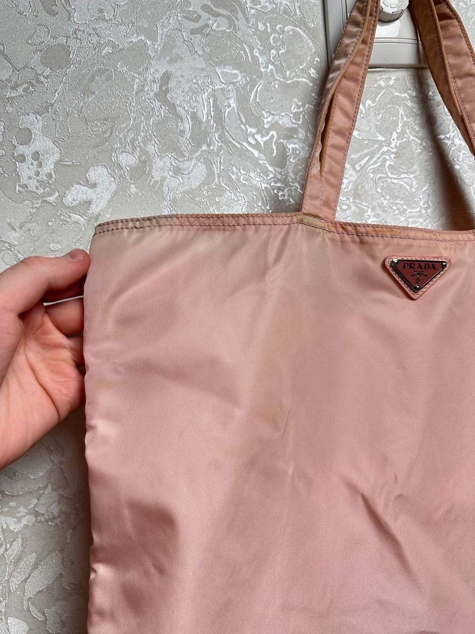 Prada RARE PRADA Pink Tessuto Nylon Robot Tote Bag Y2K Vintage Size ONE SIZE - 22 Thumbnail