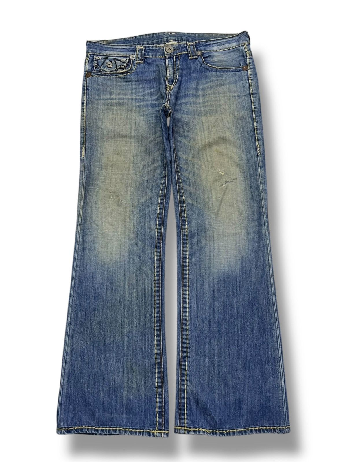 True Religion Vintage 00s True Religion Billy SUPER T Made In USA - W38 Size US 38 / EU 54 - 2 Thumbnail