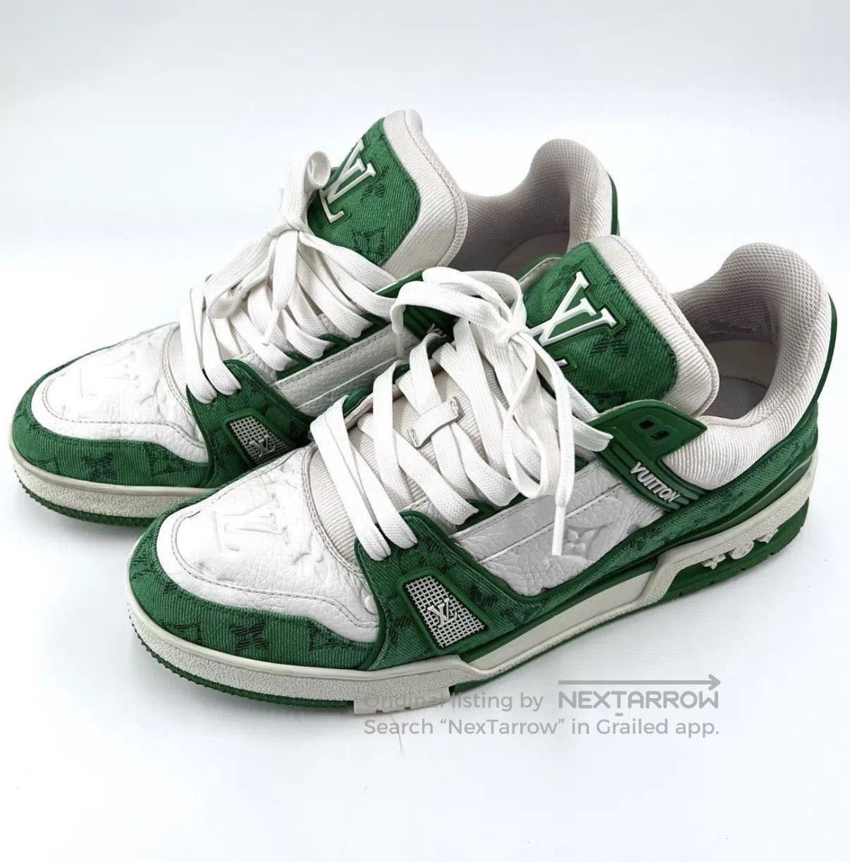 Louis Vuitton Green Low. Size US 8 / EU 41 - 1 Thumbnail