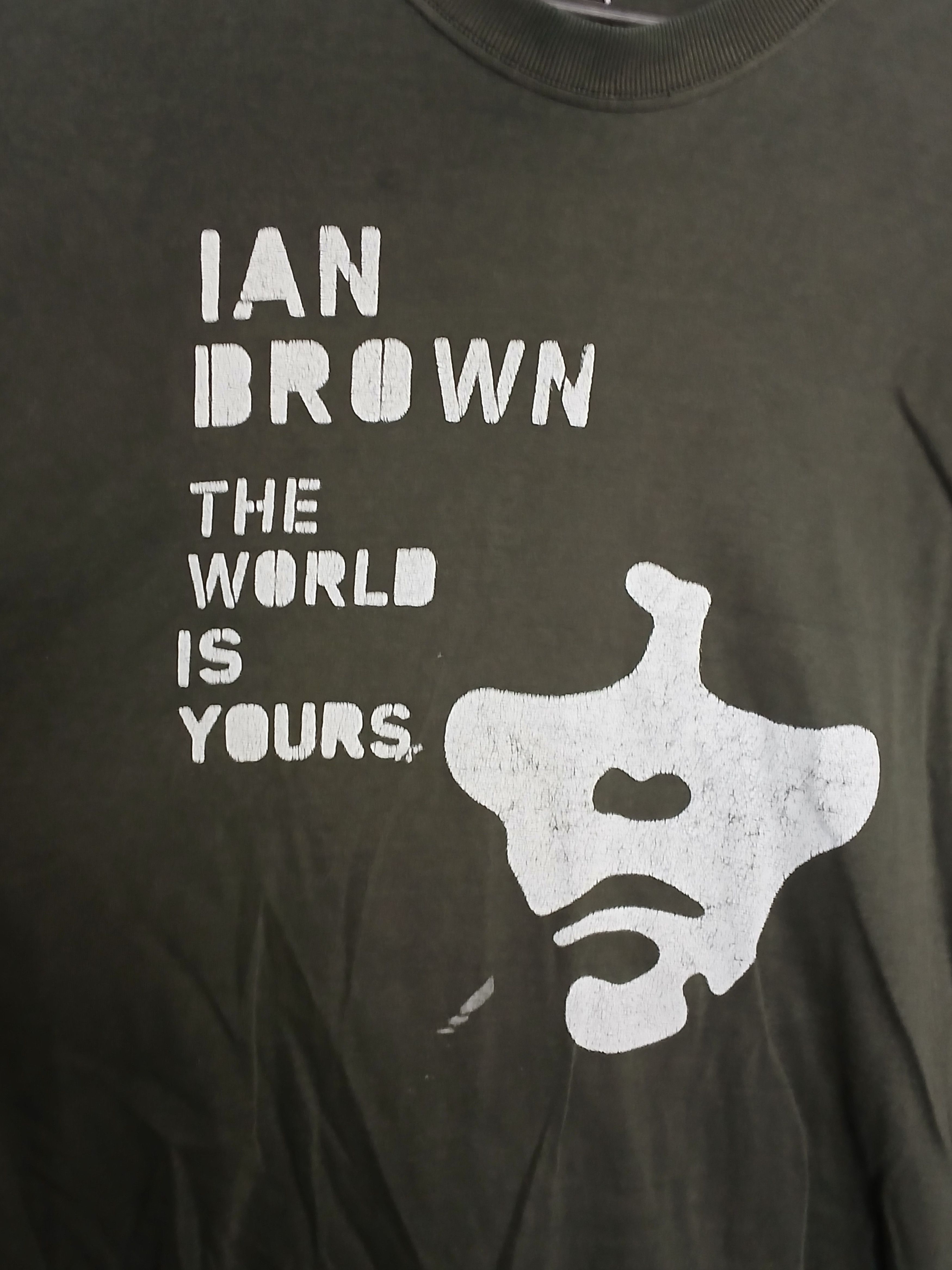 Band Tees × Vintage Vintage 2007 Ian Brown The World Is Yours T-Shirt Size US L / EU 52-54 / 3 - 3 Thumbnail