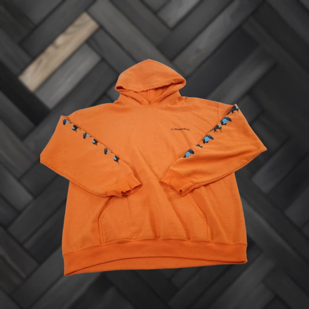 Golf Wang VINTAGE Golf Wang Flower Boy Hoodie Mens L Orange Save the Bees Pullover Graphic Bee Size US L / EU 52-54 / 3 - 1 Thumbnail