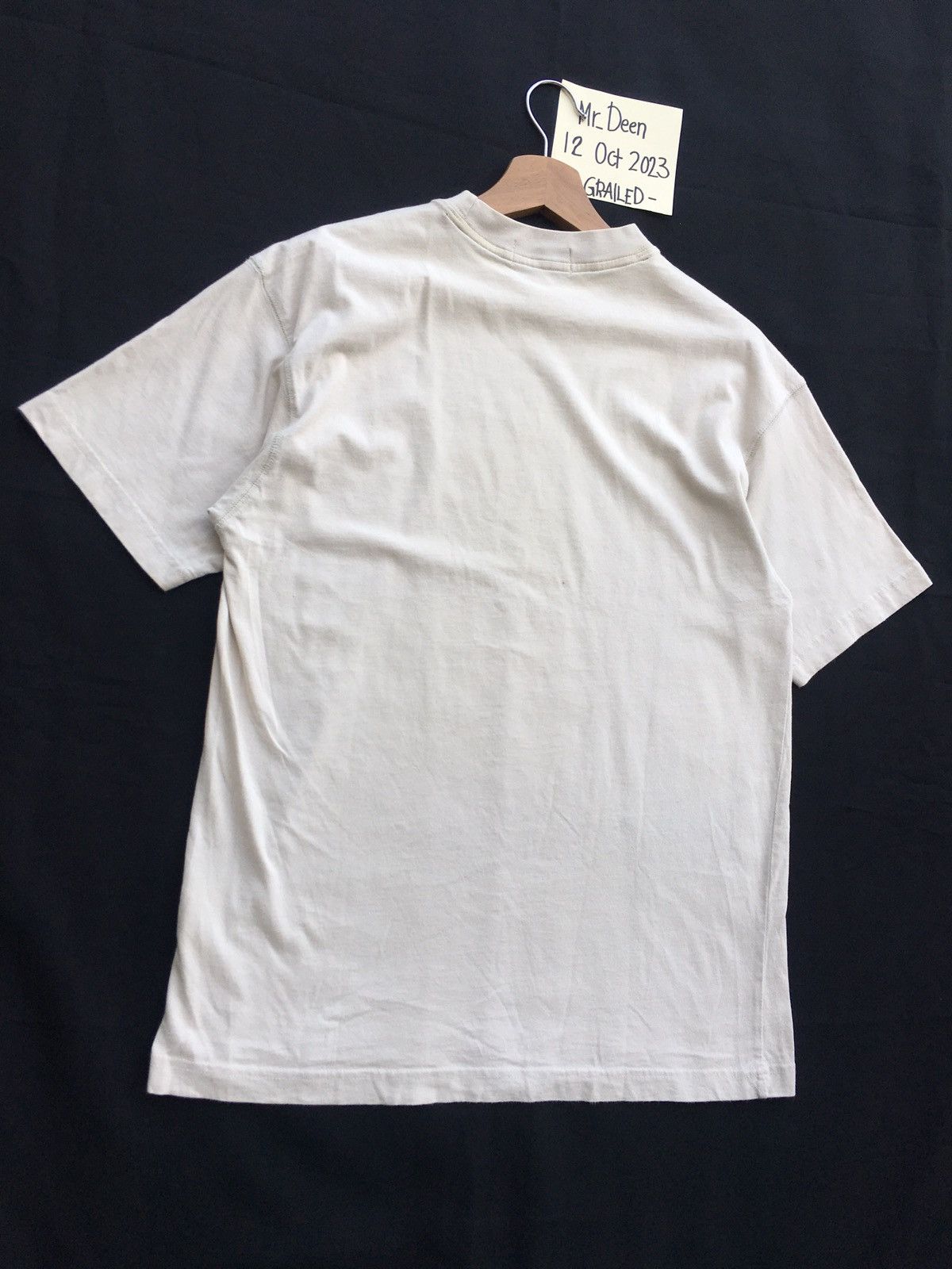 Yves Saint Laurent Rare Vintage Yves Saint Laurent YSL Big Logo Spellout Tee Size US M / EU 48-50 / 2 - 15 Thumbnail
