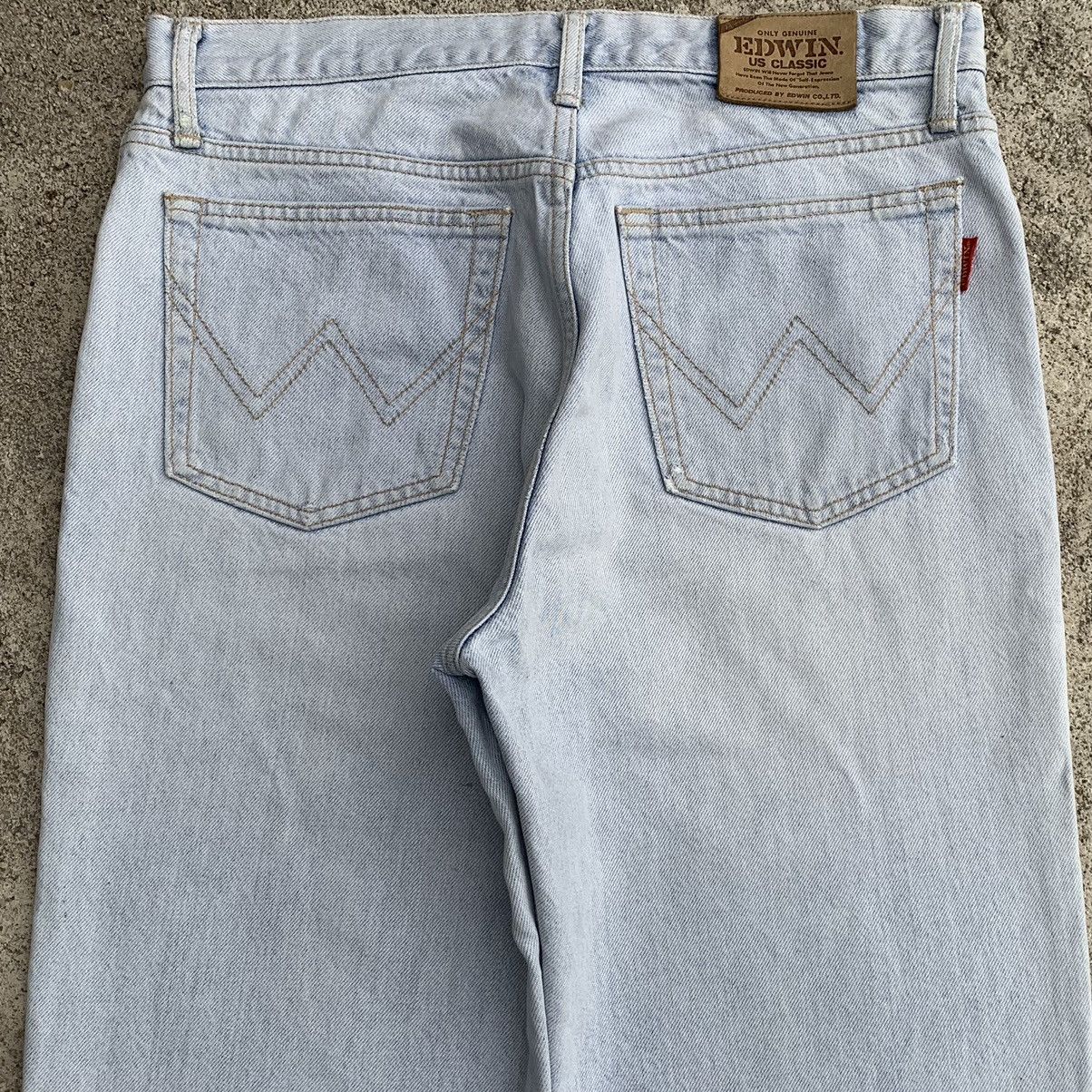 Edwin Vintage 90s Edwin US Classic Japan Denim Jeans W32 Size US 32 / EU 48 - 10 Thumbnail