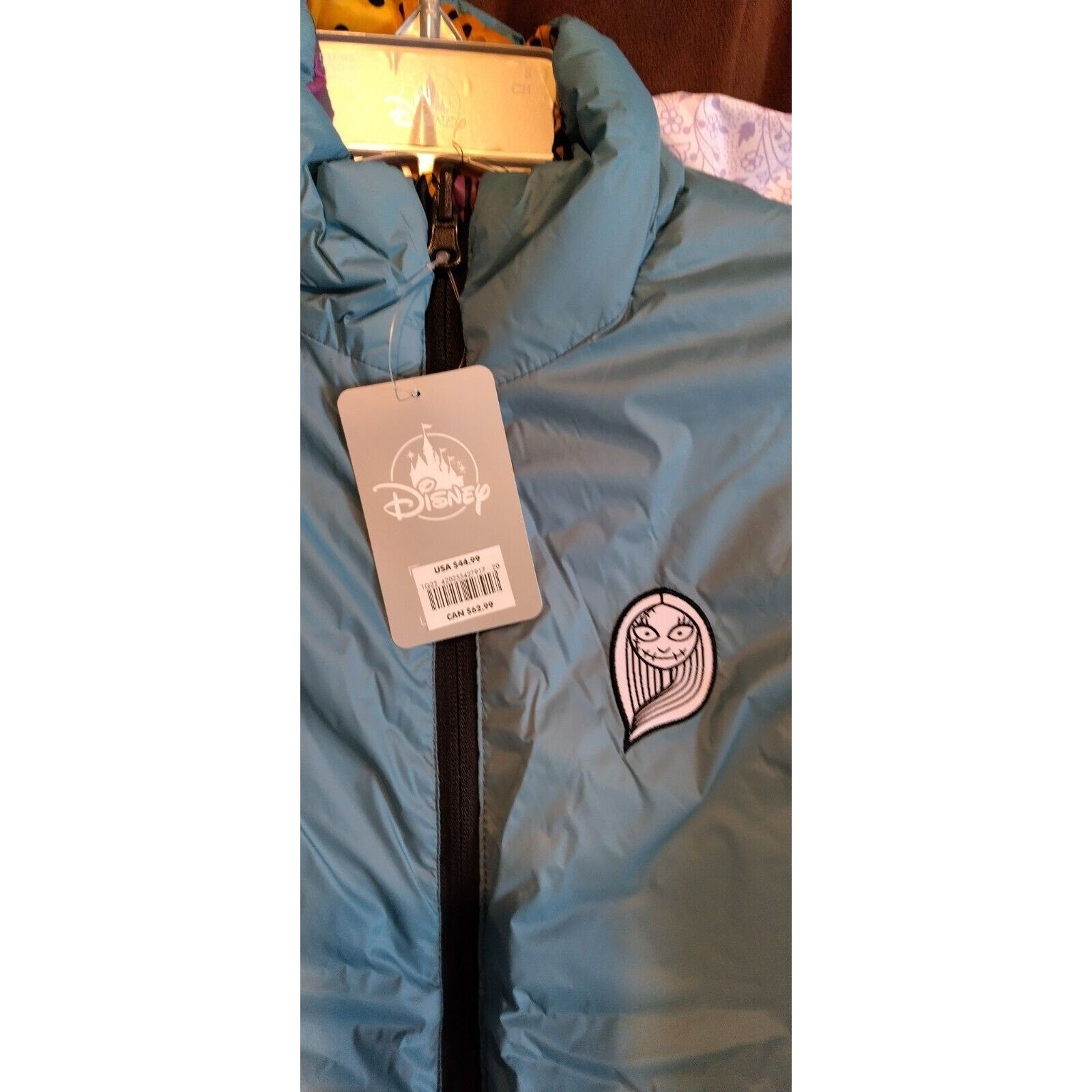 Disney NWT!! Nightmare Before Christmas Sally Puffer Jacket S,M,2XL Size US L / EU 52-54 / 3 - 4 Thumbnail