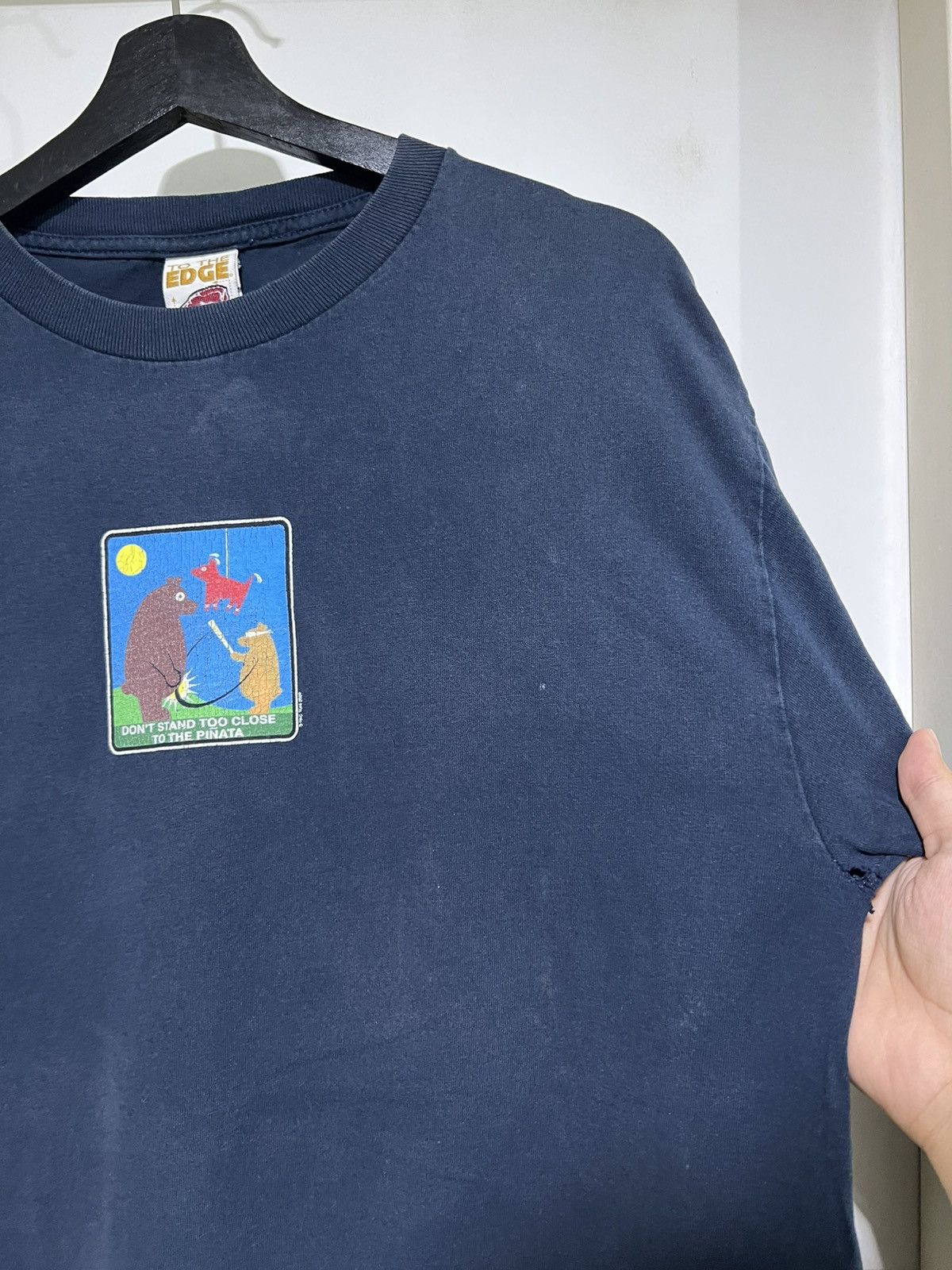 Hook-Ups Faded Thrashed Faded To The Edge Tees Size US L / EU 52-54 / 3 - 4 Thumbnail