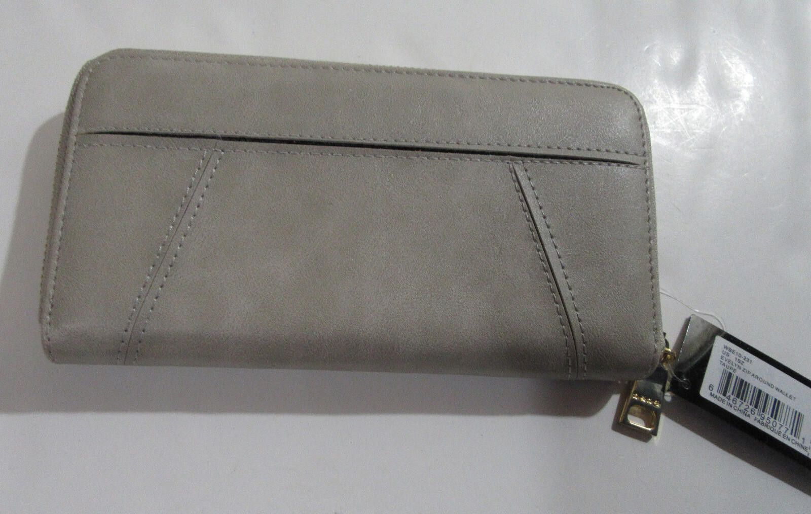 United Colors Of Benetton bebe Evelyn Zip Around Wallet Taupe Size ONE SIZE - 5 Thumbnail