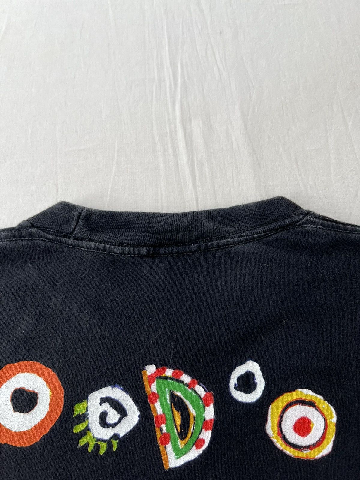 Band Tees Vintage 1995 The Rolling Stones Voodoo Lounge Black T-shirt Size US XL / EU 56 / 4 - 16 Thumbnail