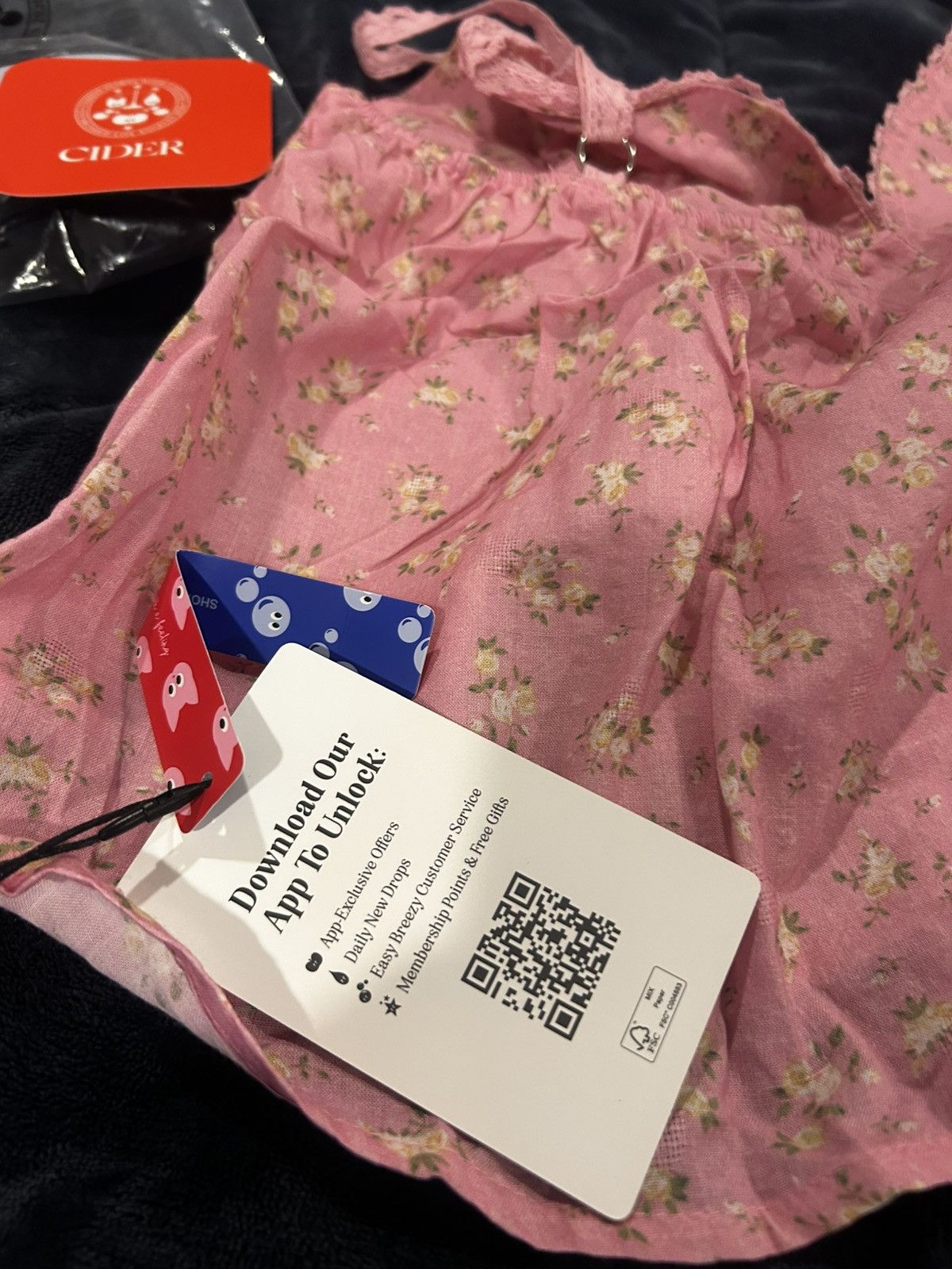 Cider NWT Cider Women’s Pink Floral Tank Top Blouse Sz. XS Size XS / US 0-2 / IT 36-38 - 8 Thumbnail
