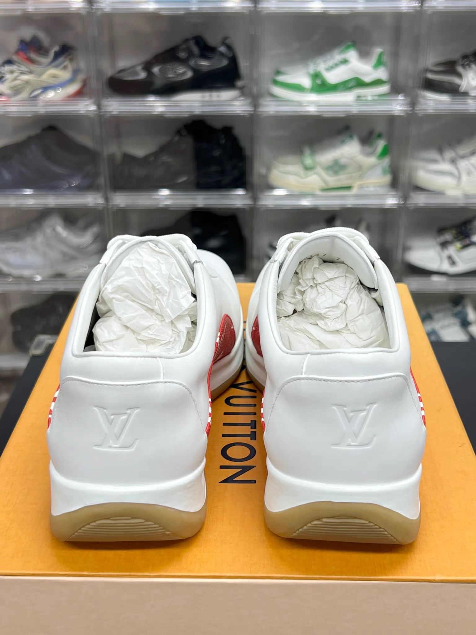 Louis Vuitton LV SUPREME Platform Low-top Sneakers K15 Size US 7.5 / EU 40-41 - 7 Thumbnail