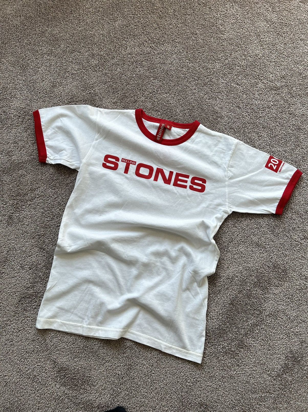 The Rolling Stones × Vintage The Rolling Stones 2002-03 Tour Tee Size US S / EU 44-46 / 1 - 1 Thumbnail