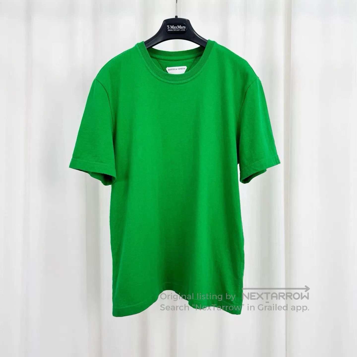 Bottega Veneta Bottega Veneta Embroidered Short Sleeve Green Tee. Size US S / EU 44-46 / 1 - 1 Thumbnail