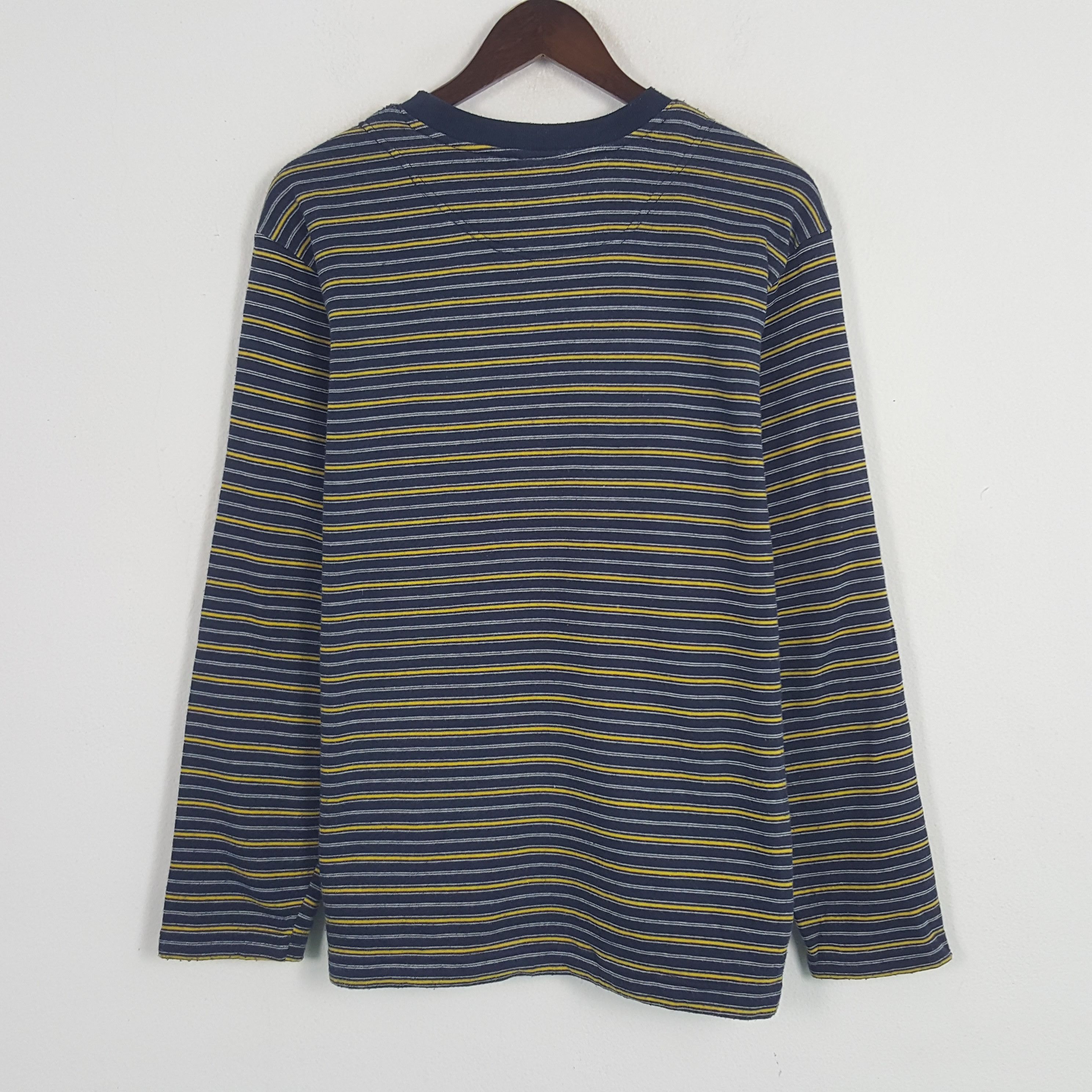 Hang Ten × Vintage Vintage Hang Ten Stripe Long Sleeve Tshirt Size US S / EU 44-46 / 1 - 3 Thumbnail